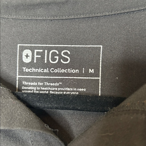 Figs Lima Long Sleeve Scrub Polo - Picture 3 of 4